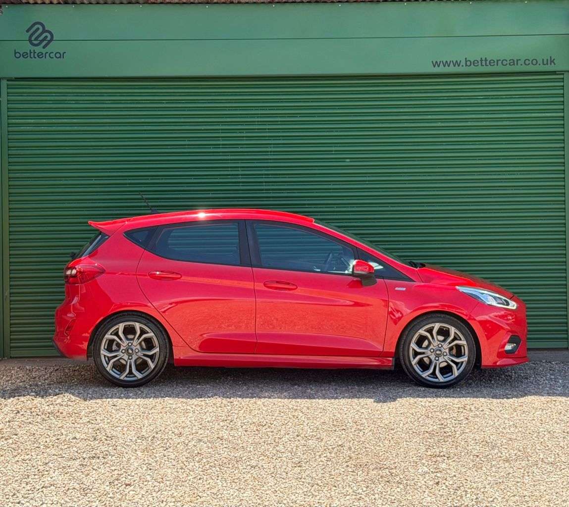 A 2018 FORD FIESTA 1.0T EcoBoost ST-Line Hatchback 5dr Petrol Manual Euro 6 (s/s) (100 ps) SAT A 2018 FORD FIESTA 1.0T EcoBoost ST-Line Hatchback 5dr Petrol Manual Euro 6 (s/s) (100 ps) SAT