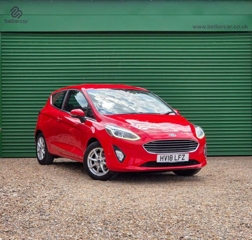 A 2018 FORD FIESTA 1.1 Ti-VCT Zetec Hatchback 3dr Petrol Manual Euro 6 (s/s) (85 ps) DAB, Appl A 2018 FORD FIESTA 1.1 Ti-VCT Zetec Hatchback 3dr Petrol Manual Euro 6 (s/s) (85 ps) DAB, Appl