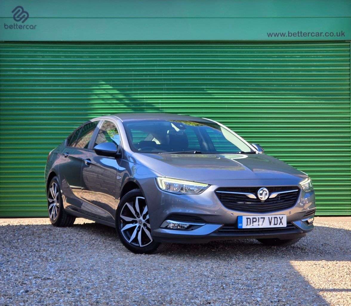 A 2017 VAUXHALL INSIGNIA 1.5i Turbo Design Nav Grand Sport 5dr Petrol Manual Euro 6 (s/s) (165 ps) A A 2017 VAUXHALL INSIGNIA 1.5i Turbo Design Nav Grand Sport 5dr Petrol Manual Euro 6 (s/s) (165 ps) A