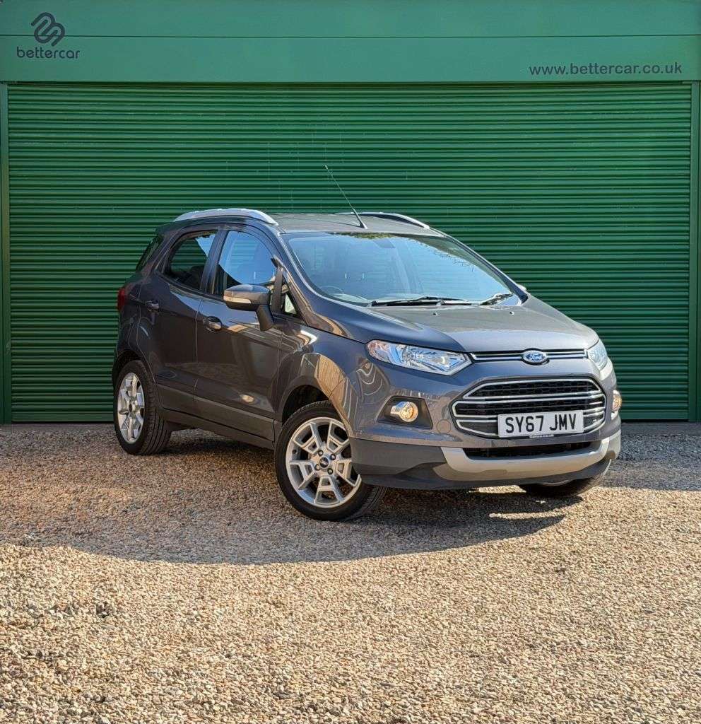 A 2017 FORD ECOSPORT 1.0T EcoBoost Titanium SUV 5dr Petrol Manual 2WD Euro 5 (s/s) (125 ps) DAB, A 2017 FORD ECOSPORT 1.0T EcoBoost Titanium SUV 5dr Petrol Manual 2WD Euro 5 (s/s) (125 ps) DAB,