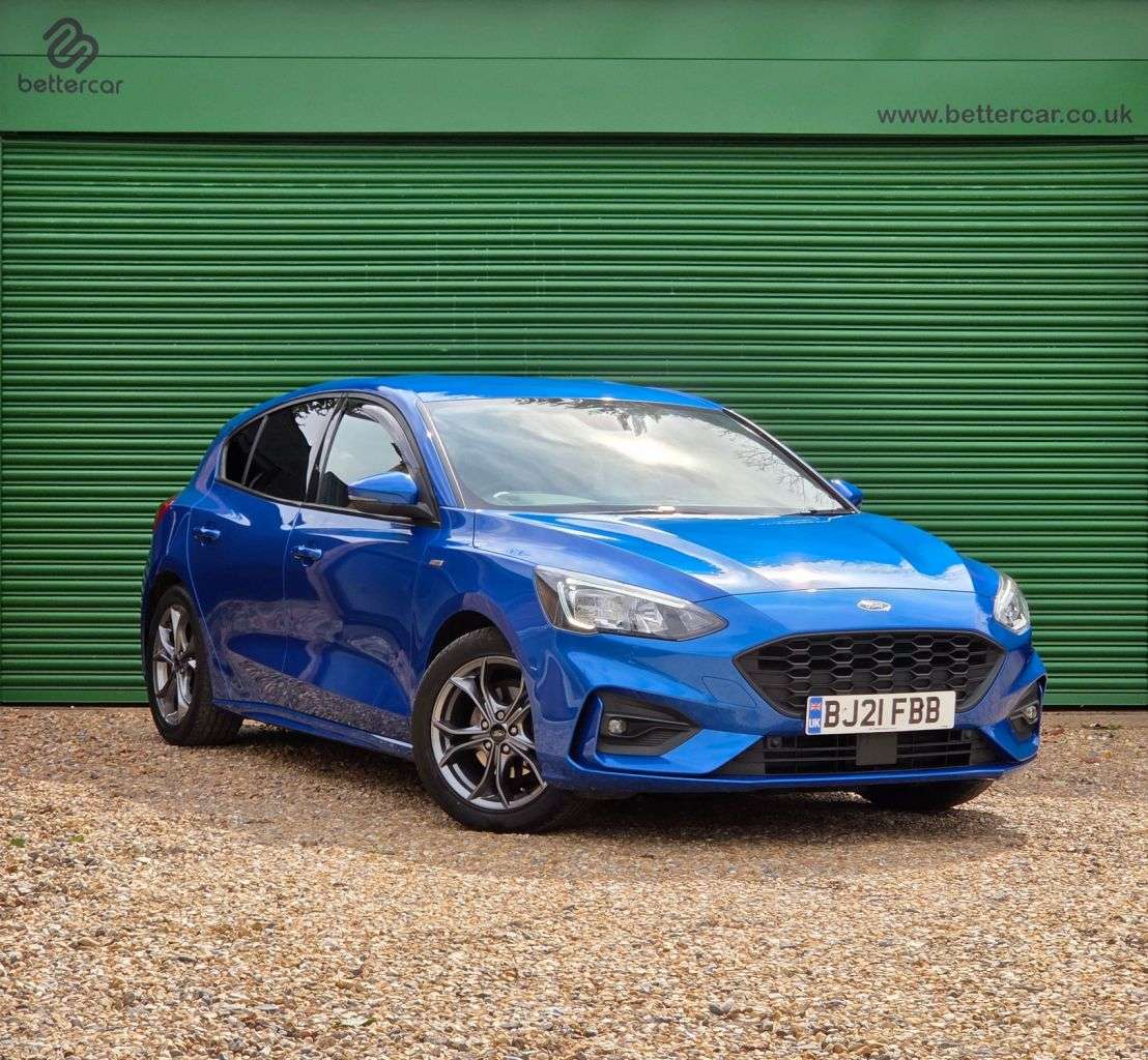 A 2021 FORD FOCUS 1.0T EcoBoost MHEV ST-Line Edition Hatchback 5dr Petrol Manual Euro 6 (s/s) A 2021 FORD FOCUS 1.0T EcoBoost MHEV ST-Line Edition Hatchback 5dr Petrol Manual Euro 6 (s/s)