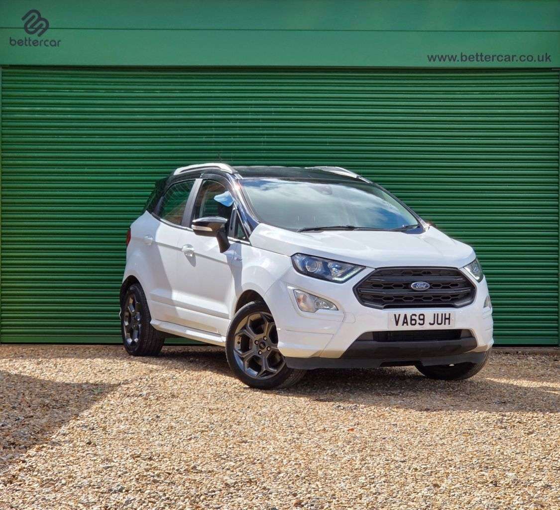 A 2020 FORD ECOSPORT 1.0T EcoBoost GPF ST-Line SUV 5dr Petrol Manual Euro 6 (s/s) (125 ps) Apple A 2020 FORD ECOSPORT 1.0T EcoBoost GPF ST-Line SUV 5dr Petrol Manual Euro 6 (s/s) (125 ps) Apple