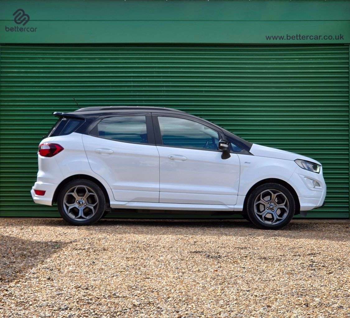 A 2020 FORD ECOSPORT 1.0T EcoBoost GPF ST-Line SUV 5dr Petrol Manual Euro 6 (s/s) (125 ps) Apple A 2020 FORD ECOSPORT 1.0T EcoBoost GPF ST-Line SUV 5dr Petrol Manual Euro 6 (s/s) (125 ps) Apple