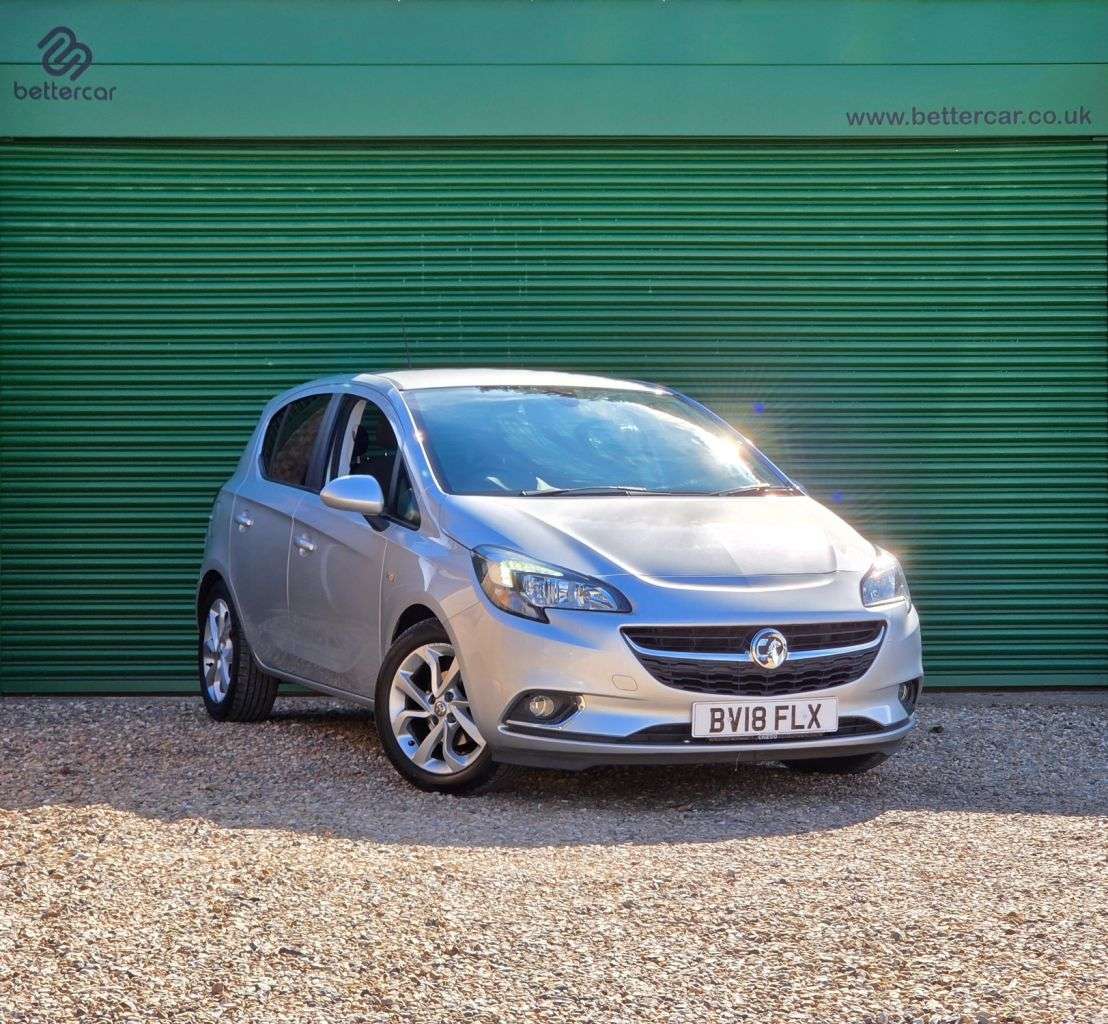 A 2018 VAUXHALL CORSA 1.4i ecoTEC SRi Hatchback 5dr Petrol Manual Euro 6 (90 ps) Heated Seats, St A 2018 VAUXHALL CORSA 1.4i ecoTEC SRi Hatchback 5dr Petrol Manual Euro 6 (90 ps) Heated Seats, St