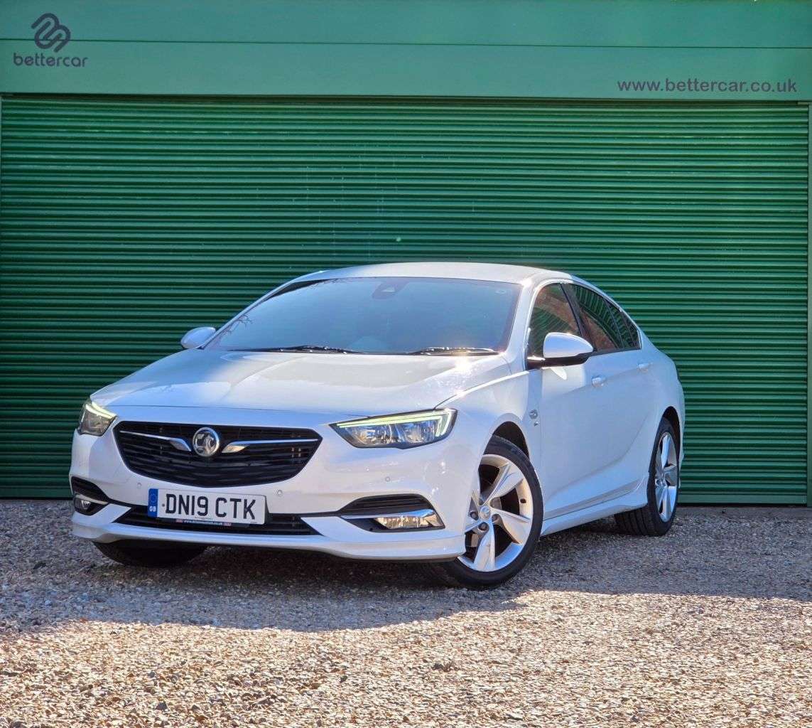A 2019 VAUXHALL INSIGNIA 1.5i Turbo GPF SRi VX Line Nav Grand Sport 5dr Petrol Manual Euro 6 (s/s) ( A 2019 VAUXHALL INSIGNIA 1.5i Turbo GPF SRi VX Line Nav Grand Sport 5dr Petrol Manual Euro 6 (s/s) (