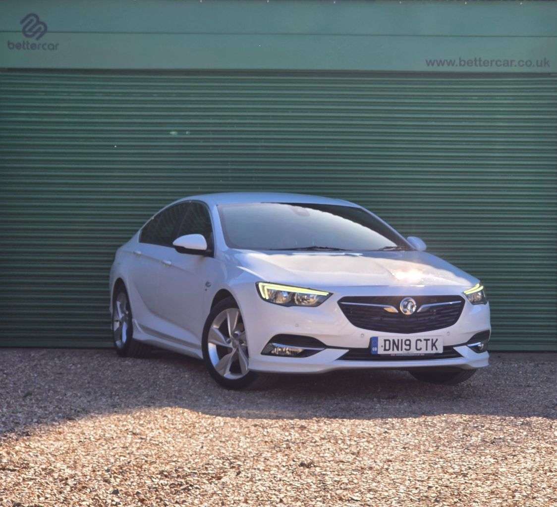 A 2019 VAUXHALL INSIGNIA 1.5i Turbo GPF SRi VX Line Nav Grand Sport 5dr Petrol Manual Euro 6 (s/s) ( A 2019 VAUXHALL INSIGNIA 1.5i Turbo GPF SRi VX Line Nav Grand Sport 5dr Petrol Manual Euro 6 (s/s) (