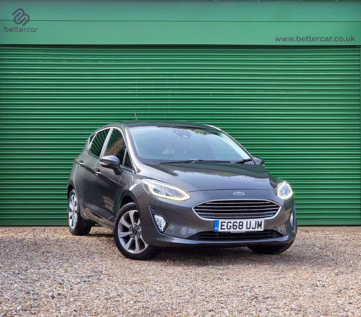 A 2019 FORD FIESTA 1.0T EcoBoost GPF Titanium Hatchback 5dr Petrol Manual Euro 6 (s/s) (100 ps A 2019 FORD FIESTA 1.0T EcoBoost GPF Titanium Hatchback 5dr Petrol Manual Euro 6 (s/s) (100 ps