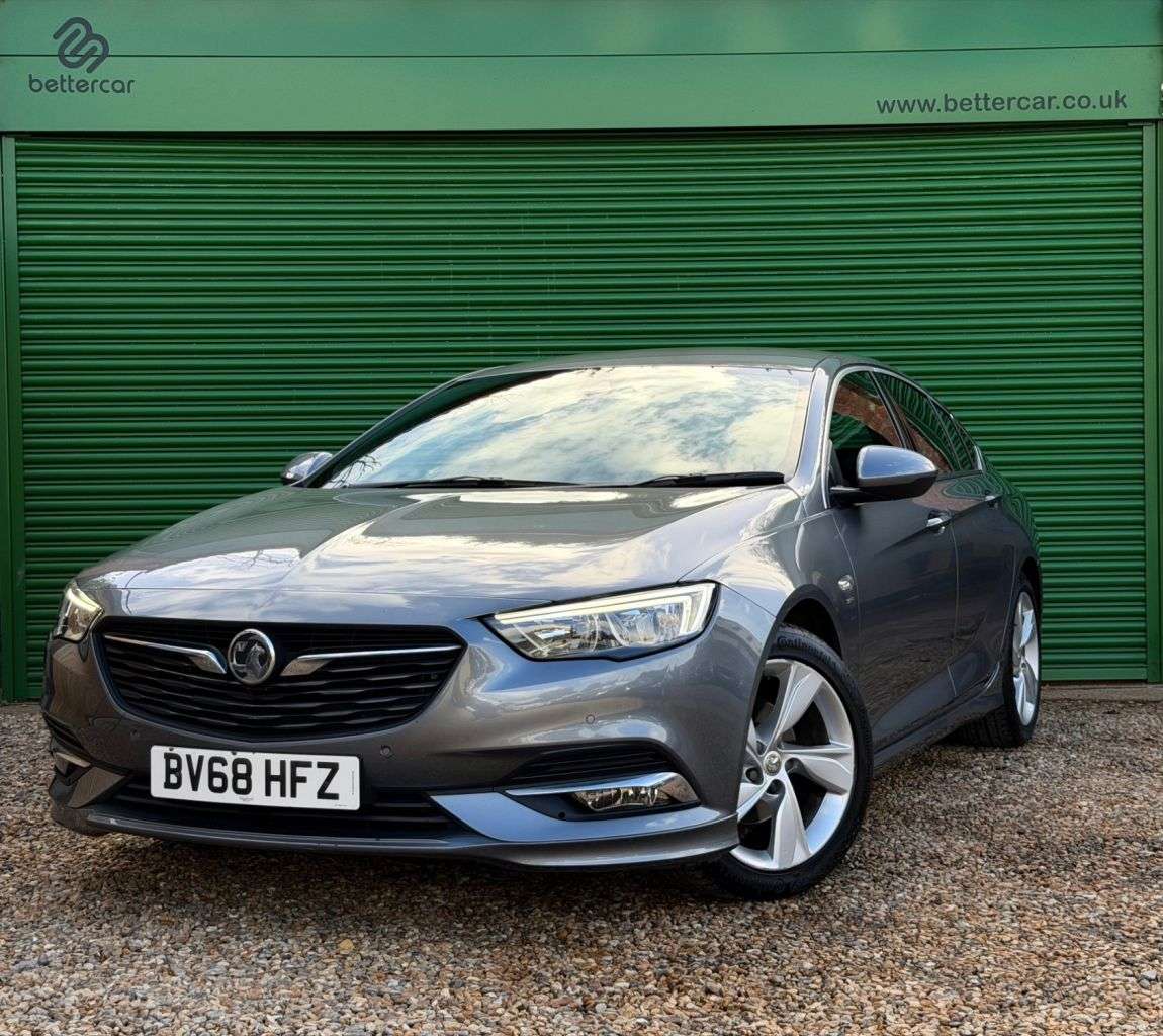 A 2018 VAUXHALL INSIGNIA 1.5i Turbo GPF SRi VX Line Nav Grand Sport 5dr Petrol Manual Euro 6 (s/s) ( A 2018 VAUXHALL INSIGNIA 1.5i Turbo GPF SRi VX Line Nav Grand Sport 5dr Petrol Manual Euro 6 (s/s) (