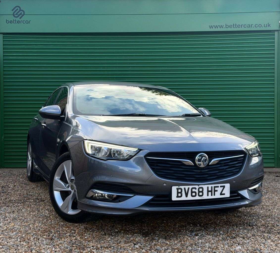 A 2018 VAUXHALL INSIGNIA 1.5i Turbo GPF SRi VX Line Nav Grand Sport 5dr Petrol Manual Euro 6 (s/s) ( A 2018 VAUXHALL INSIGNIA 1.5i Turbo GPF SRi VX Line Nav Grand Sport 5dr Petrol Manual Euro 6 (s/s) (