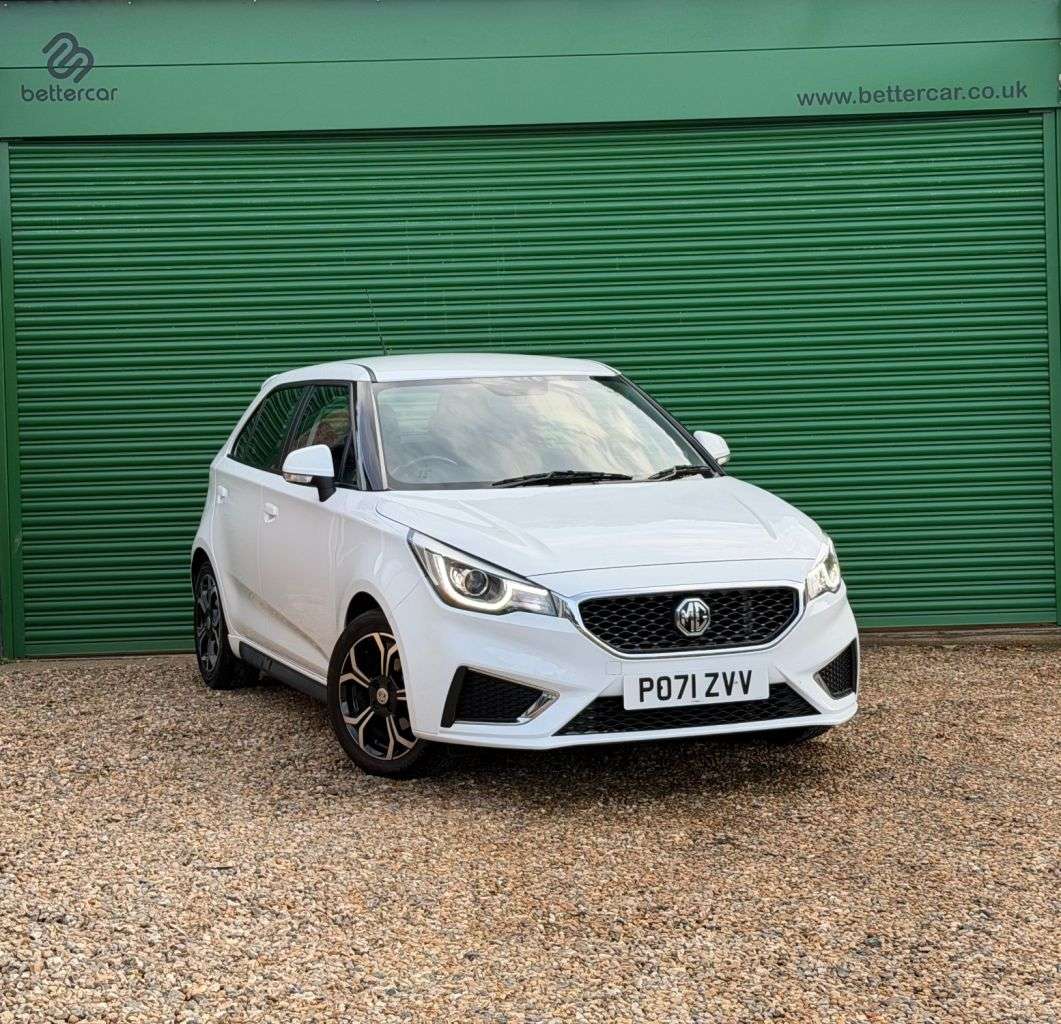A 2022 MG MG3 1.5 VTi-TECH Exclusive Nav Hatchback 5dr Petrol Manual Euro 6 (s/s) (106 ps A 2022 MG MG3 1.5 VTi-TECH Exclusive Nav Hatchback 5dr Petrol Manual Euro 6 (s/s) (106 ps