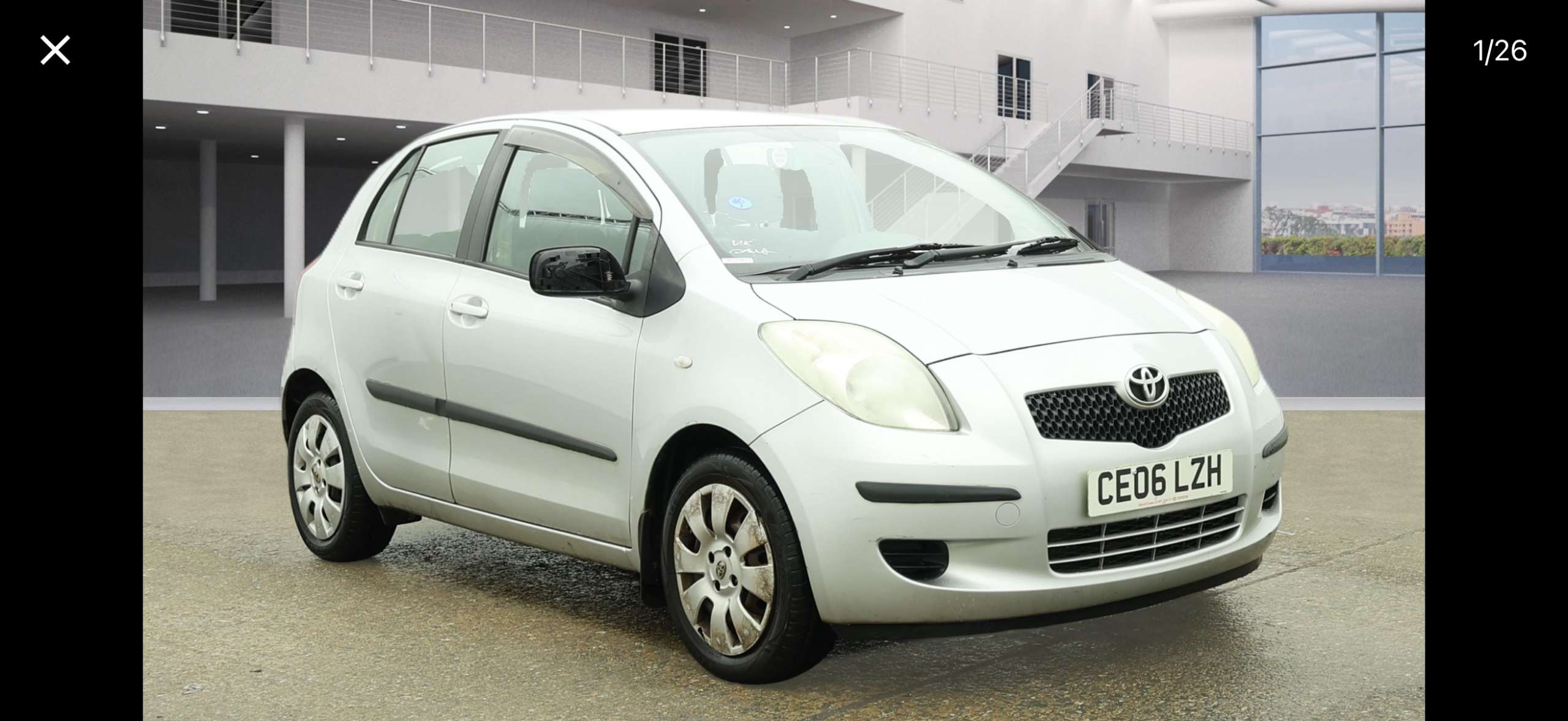 A 2006 TOYOTA YARIS 1.3 T3 Hatchback 5dr Petrol Multimode (136 g/km, 85 bhp) A 2006 TOYOTA YARIS 1.3 T3 Hatchback 5dr Petrol Multimode (136 g/km, 85 bhp)