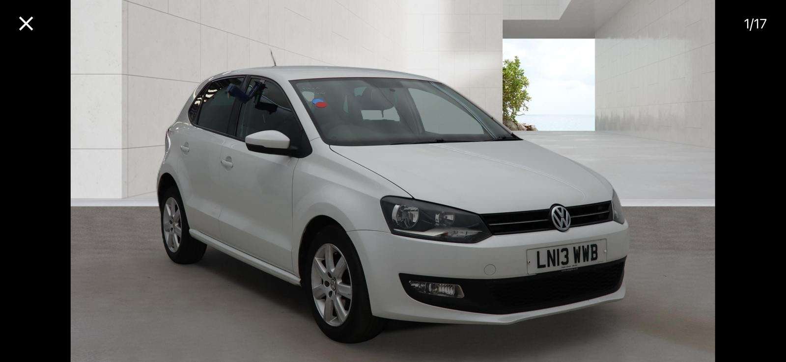 A 2013 VOLKSWAGEN POLO 1.2 Match Hatchback 5dr Petrol Manual Euro 5 (60 ps) A 2013 VOLKSWAGEN POLO 1.2 Match Hatchback 5dr Petrol Manual Euro 5 (60 ps)