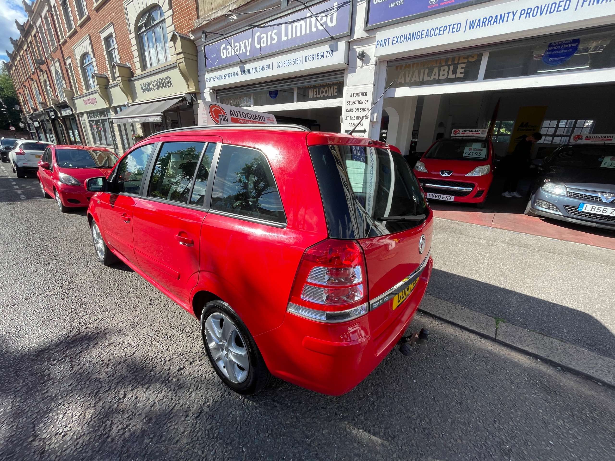 2014 VAUXHALL ZAFIRA 2014 VAUXHALL ZAFIRA
