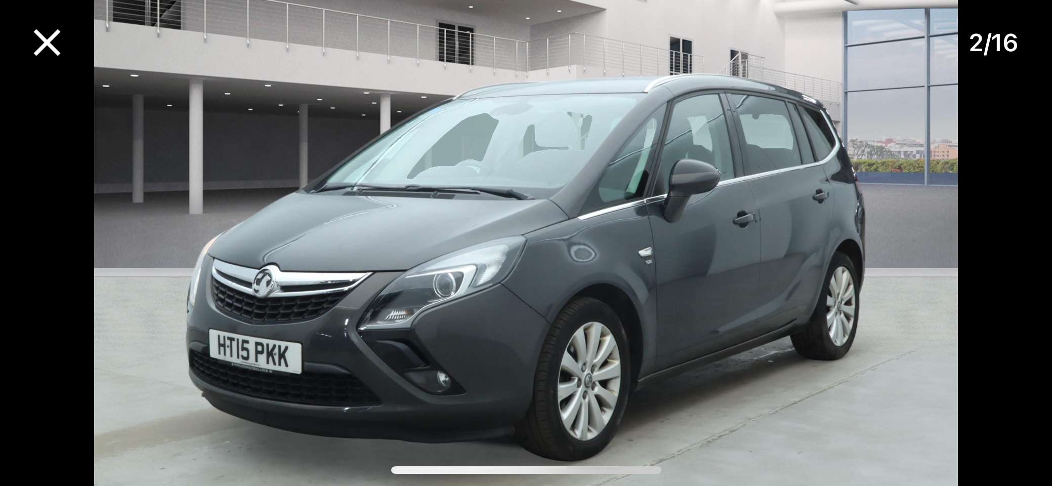 A 2015 VAUXHALL ZAFIRA TOURER 1.4i Turbo SE MPV 5dr Petrol Auto Euro 6 (140 ps) A 2015 VAUXHALL ZAFIRA TOURER 1.4i Turbo SE MPV 5dr Petrol Auto Euro 6 (140 ps)