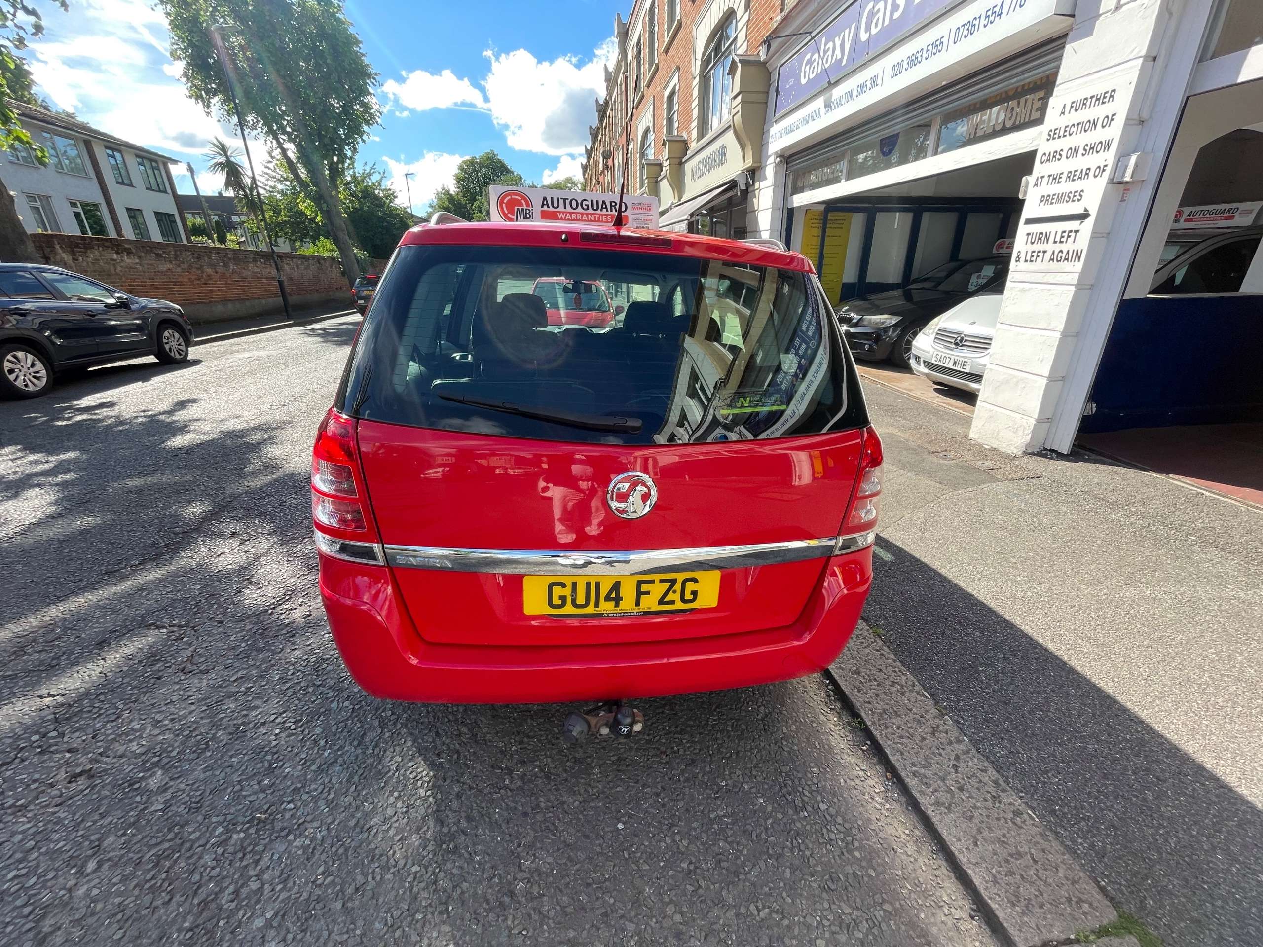 2014 VAUXHALL ZAFIRA 2014 VAUXHALL ZAFIRA