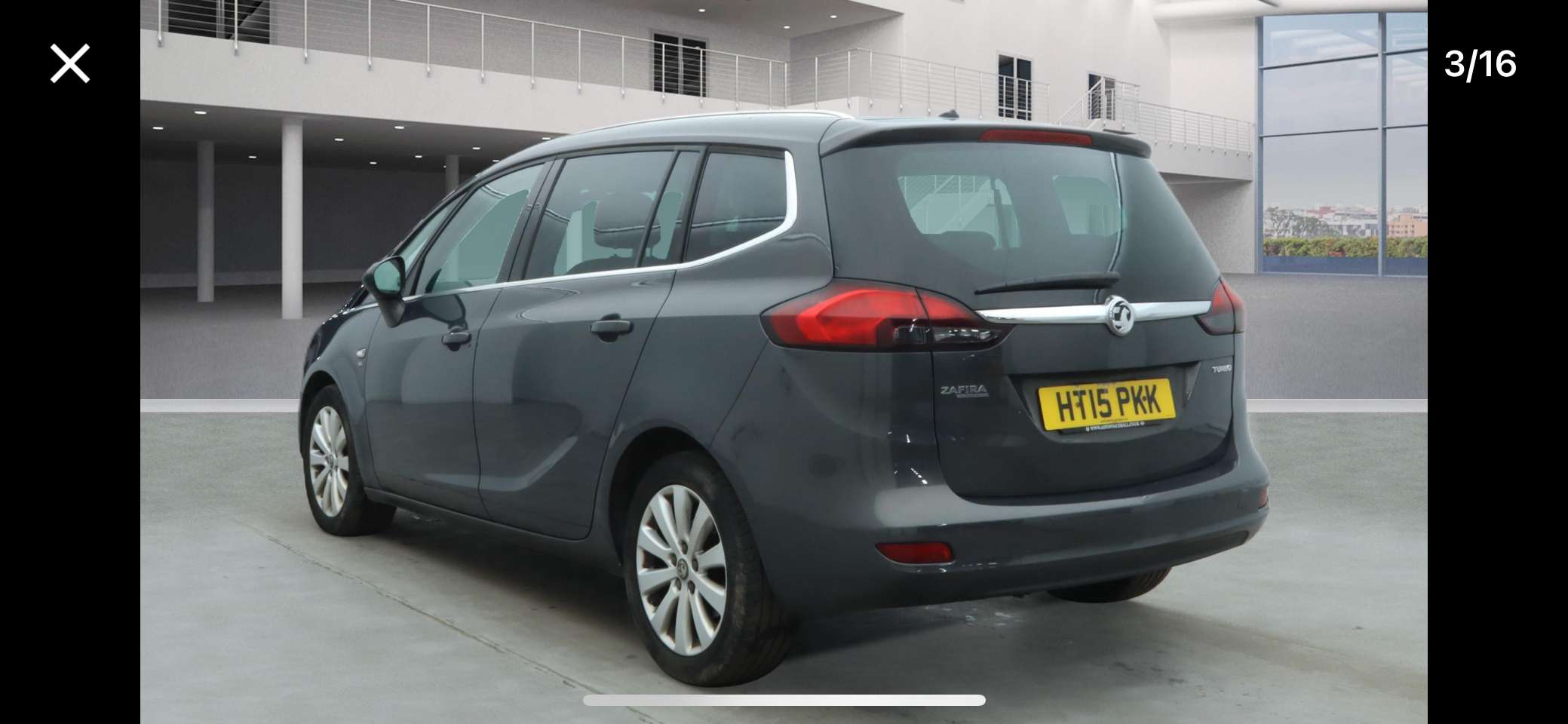 A 2015 VAUXHALL ZAFIRA TOURER 1.4i Turbo SE MPV 5dr Petrol Auto Euro 6 (140 ps) A 2015 VAUXHALL ZAFIRA TOURER 1.4i Turbo SE MPV 5dr Petrol Auto Euro 6 (140 ps)
