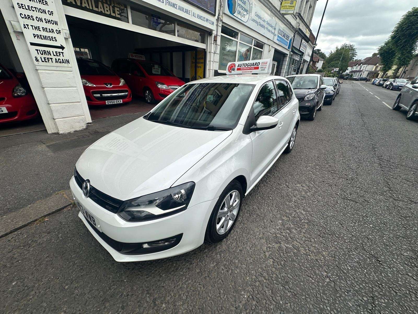 A 2013 VOLKSWAGEN POLO 1.2 Match Hatchback 5dr Petrol Manual Euro 5 (60 ps) A 2013 VOLKSWAGEN POLO 1.2 Match Hatchback 5dr Petrol Manual Euro 5 (60 ps)