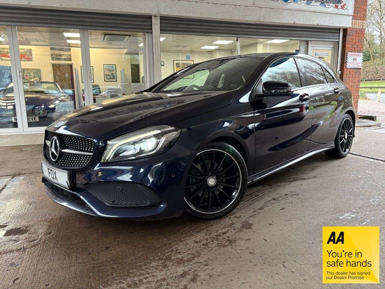 A 2017 MERCEDES-BENZ A-CLASS 1.6 A200 AMG Line (Premium) Hatchback 5dr Petrol 7G-DCT Euro 6 (s/s) (156 p A 2017 MERCEDES-BENZ A-CLASS 1.6 A200 AMG Line (Premium) Hatchback 5dr Petrol 7G-DCT Euro 6 (s/s) (156 p
