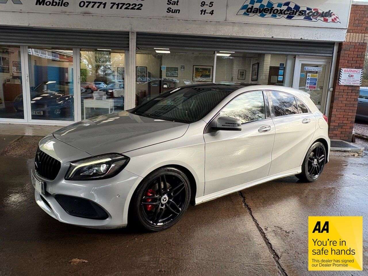 A 2016 MERCEDES-BENZ A-CLASS 1.6 A180 AMG Line (Premium Plus) Hatchback 5dr Petrol 7G-DCT Euro 6 (s/s) ( A 2016 MERCEDES-BENZ A-CLASS 1.6 A180 AMG Line (Premium Plus) Hatchback 5dr Petrol 7G-DCT Euro 6 (s/s) (
