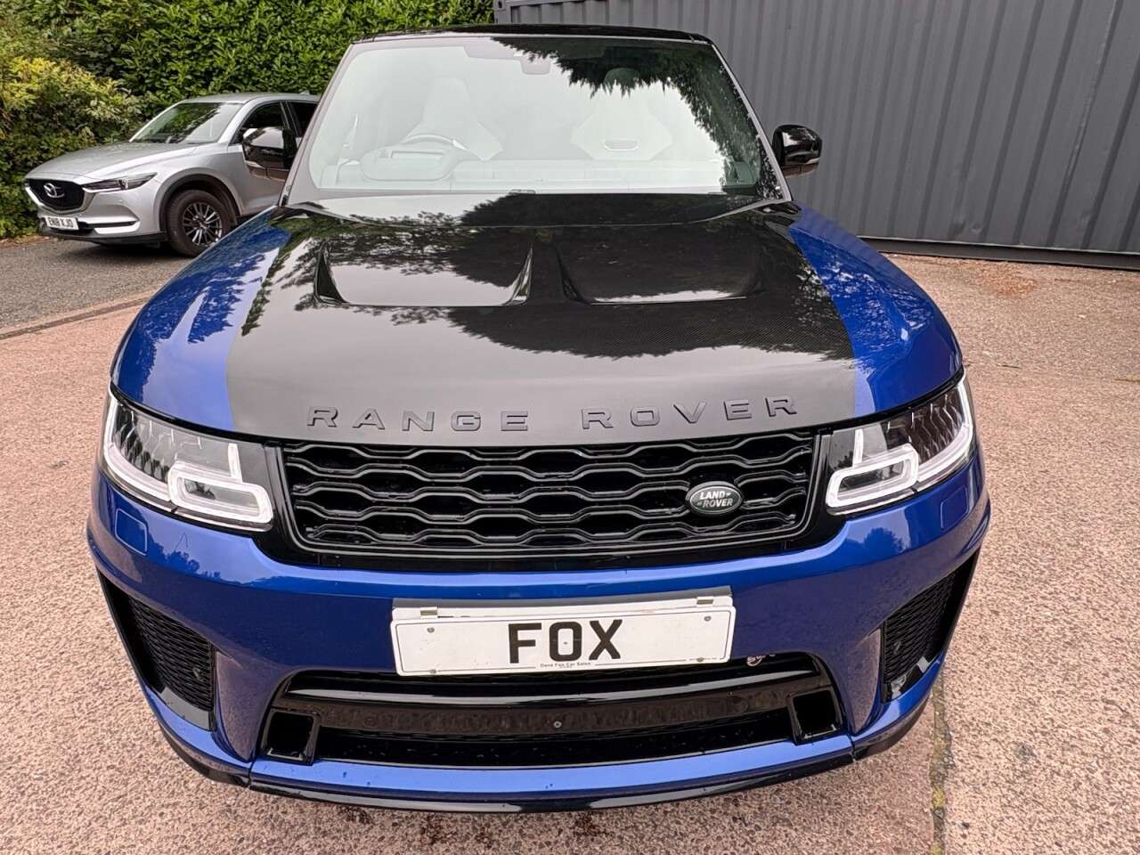 A 2019 LAND ROVER RANGE ROVER SPORT 5.0 P575 V8 SVR SUV 5dr Petrol Auto 4WD Euro 6 (s/s) (575 ps) PANORAMIC GLA A 2019 LAND ROVER RANGE ROVER SPORT 5.0 P575 V8 SVR SUV 5dr Petrol Auto 4WD Euro 6 (s/s) (575 ps) PANORAMIC GLA