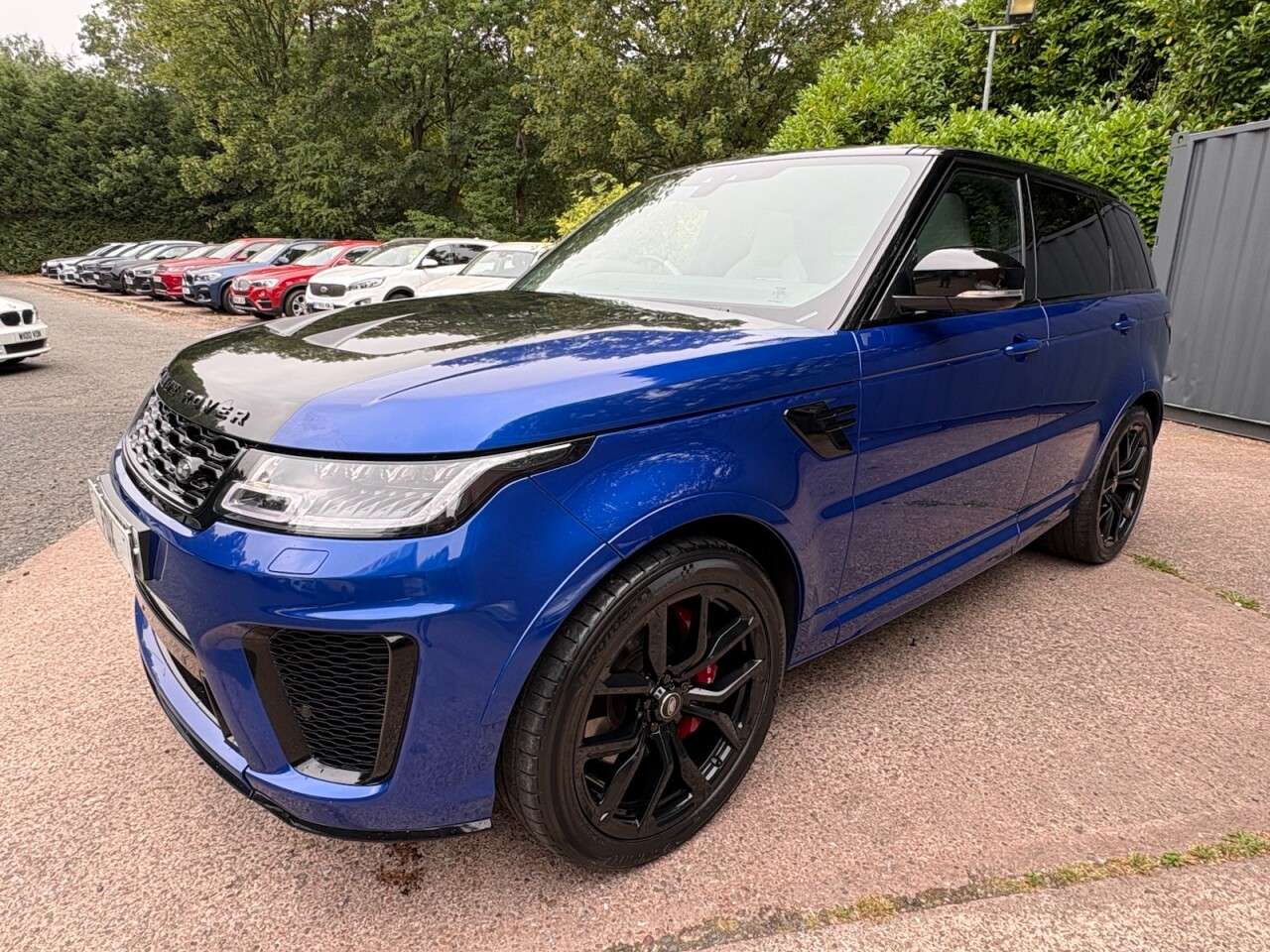 A 2019 LAND ROVER RANGE ROVER SPORT 5.0 P575 V8 SVR SUV 5dr Petrol Auto 4WD Euro 6 (s/s) (575 ps) PANORAMIC GLA A 2019 LAND ROVER RANGE ROVER SPORT 5.0 P575 V8 SVR SUV 5dr Petrol Auto 4WD Euro 6 (s/s) (575 ps) PANORAMIC GLA