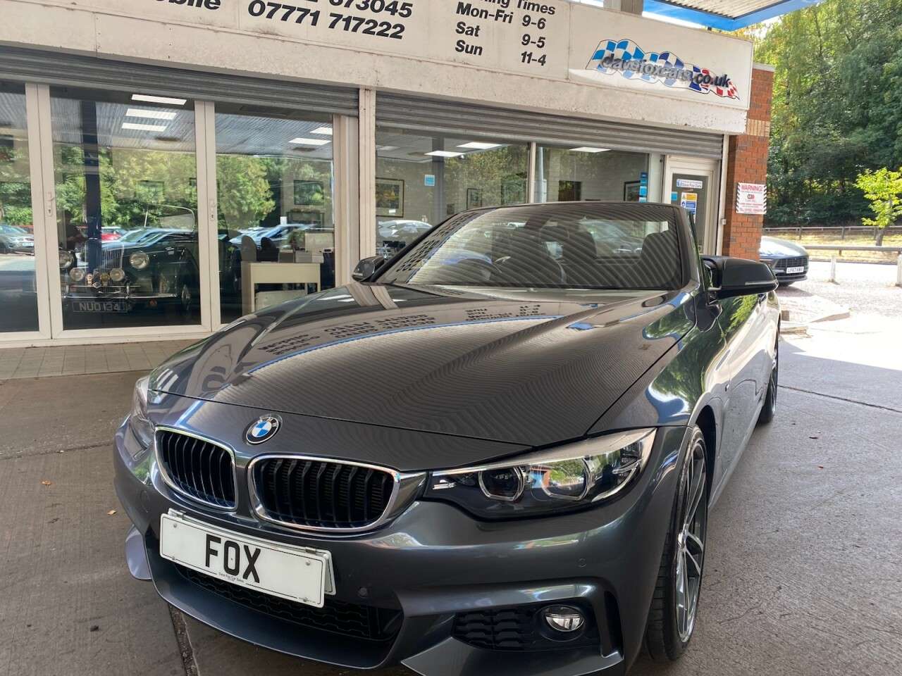 A 2018 BMW 4 SERIES 2.0 420d M Sport Convertible 2dr Diesel Auto Euro 6 (s/s) (190 ps) AIR CON- A 2018 BMW 4 SERIES 2.0 420d M Sport Convertible 2dr Diesel Auto Euro 6 (s/s) (190 ps) AIR CON-