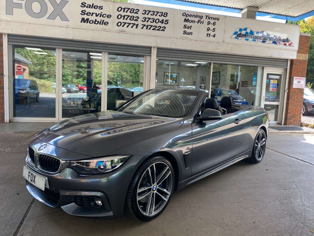 A 2018 BMW 4 SERIES 2.0 420d M Sport Convertible 2dr Diesel Auto Euro 6 (s/s) (190 ps) AIR CON- A 2018 BMW 4 SERIES 2.0 420d M Sport Convertible 2dr Diesel Auto Euro 6 (s/s) (190 ps) AIR CON-