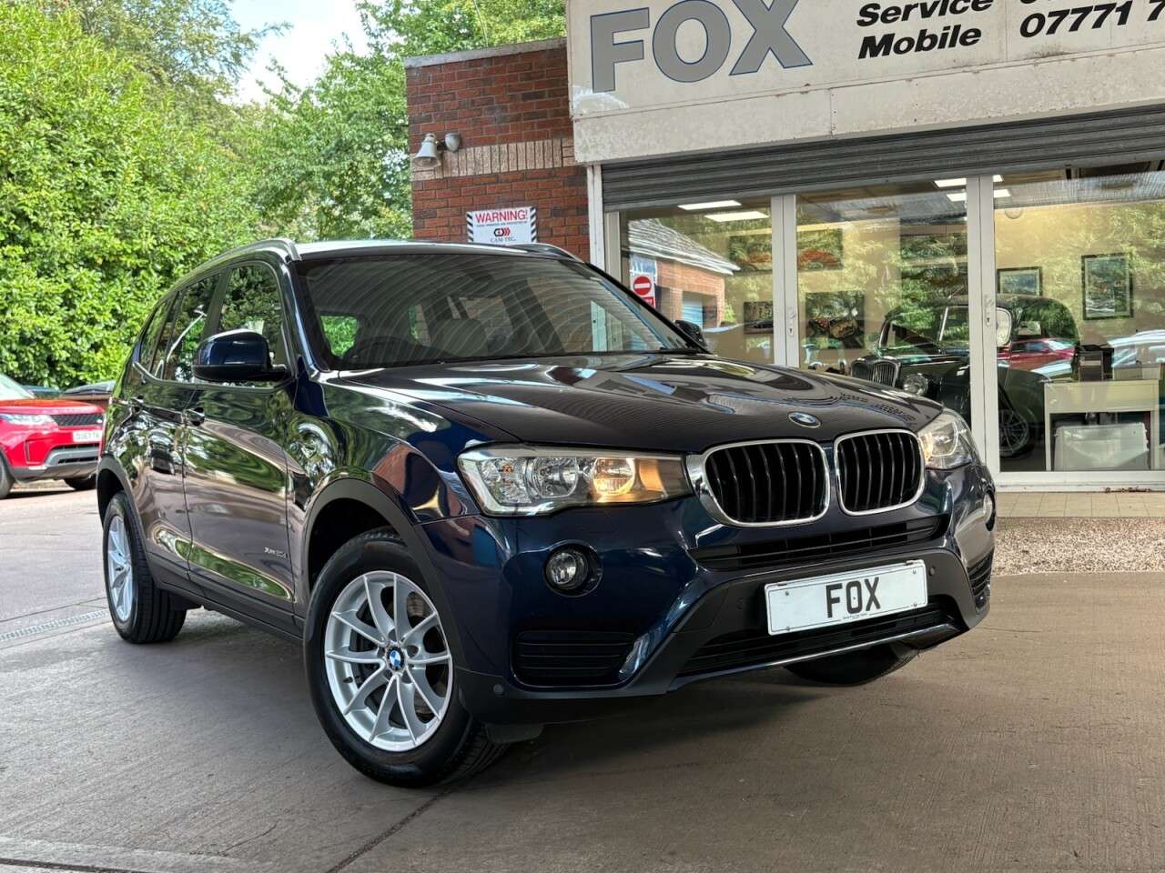 A 2016 BMW X3 2.0 20d SE SUV 5dr Diesel Manual xDrive Euro 6 (s/s) (190 ps) SAT NAV,HIGH A 2016 BMW X3 2.0 20d SE SUV 5dr Diesel Manual xDrive Euro 6 (s/s) (190 ps) SAT NAV,HIGH