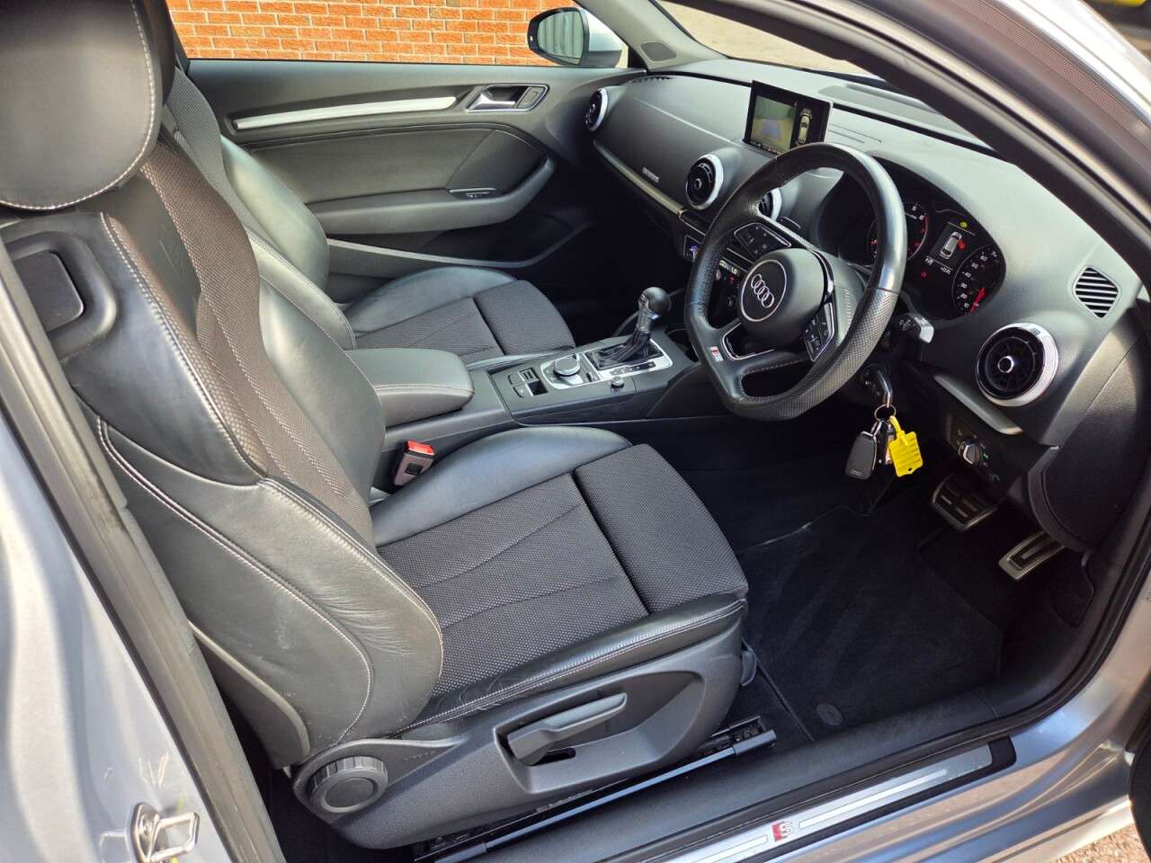 A 2017 AUDI A3 2.0 TFSI S line Hatchback 3dr Petrol S Tronic quattro Euro 6 (s/s) (190 ps) A 2017 AUDI A3 2.0 TFSI S line Hatchback 3dr Petrol S Tronic quattro Euro 6 (s/s) (190 ps)