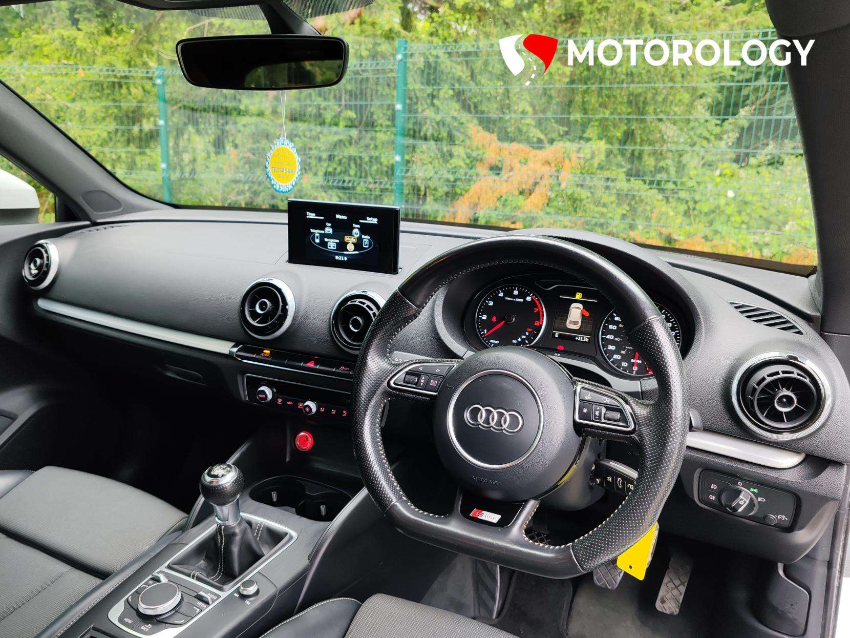 A 2016 AUDI A3 1.4 TFSI S line Hatchback 3dr Petrol Manual Euro 6 (s/s) (Nav) (125 ps) A 2016 AUDI A3 1.4 TFSI S line Hatchback 3dr Petrol Manual Euro 6 (s/s) (Nav) (125 ps)