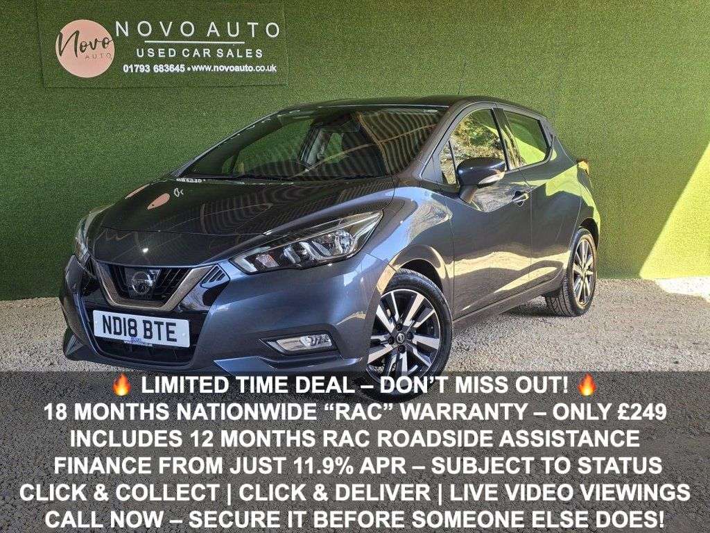 2018 NISSAN MICRA 2018 NISSAN MICRA