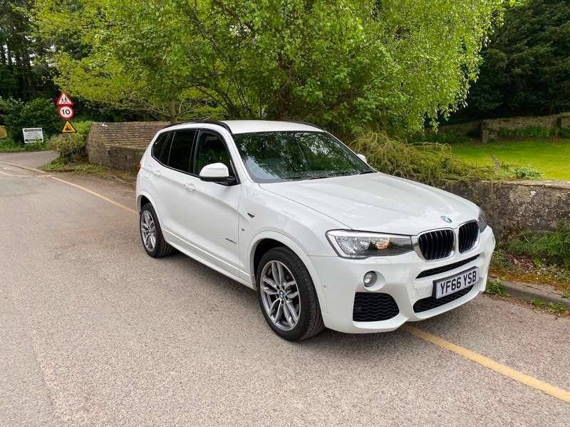 A 2016 BMW X3 2.0 20d M Sport SUV 5dr Diesel Auto xDrive Euro 6 (s/s) (190 ps) A 2016 BMW X3 2.0 20d M Sport SUV 5dr Diesel Auto xDrive Euro 6 (s/s) (190 ps)