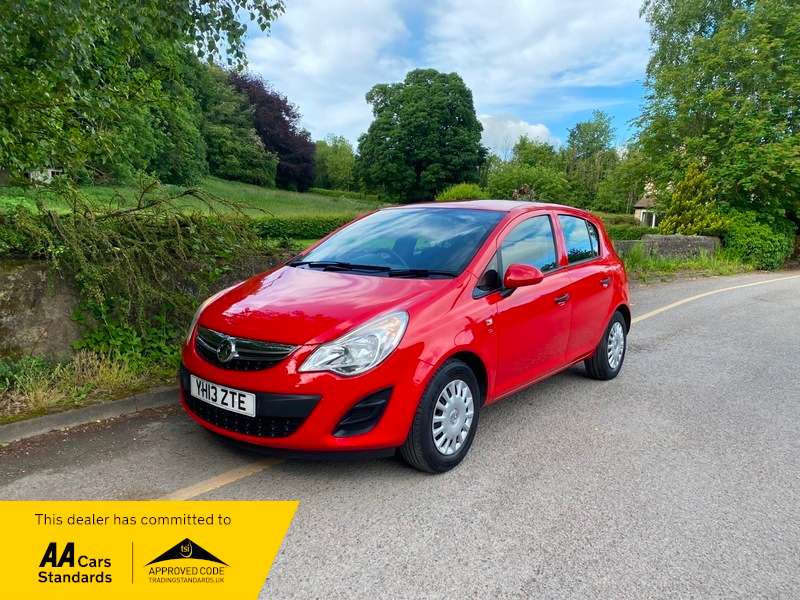 A 2013 VAUXHALL CORSA 1.2i ecoFLEX 16V S Hatchback 5dr Petrol Manual Euro 5 (s/s) (85 ps) A 2013 VAUXHALL CORSA 1.2i ecoFLEX 16V S Hatchback 5dr Petrol Manual Euro 5 (s/s) (85 ps)