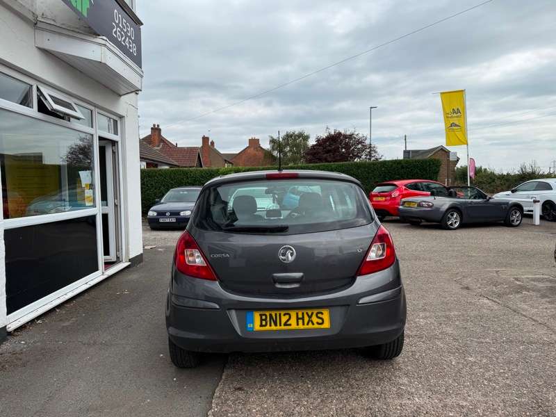 2012 VAUXHALL CORSA 2012 VAUXHALL CORSA