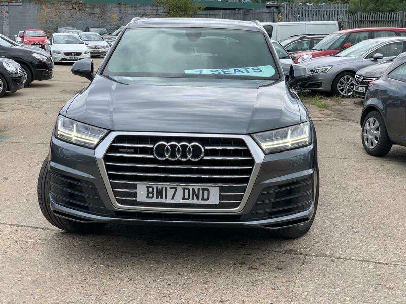 A 2017 AUDI Q7 3.0 TDI V6 S line Tiptronic quattro Euro 6 (s/s) 5dr A 2017 AUDI Q7 3.0 TDI V6 S line Tiptronic quattro Euro 6 (s/s) 5dr