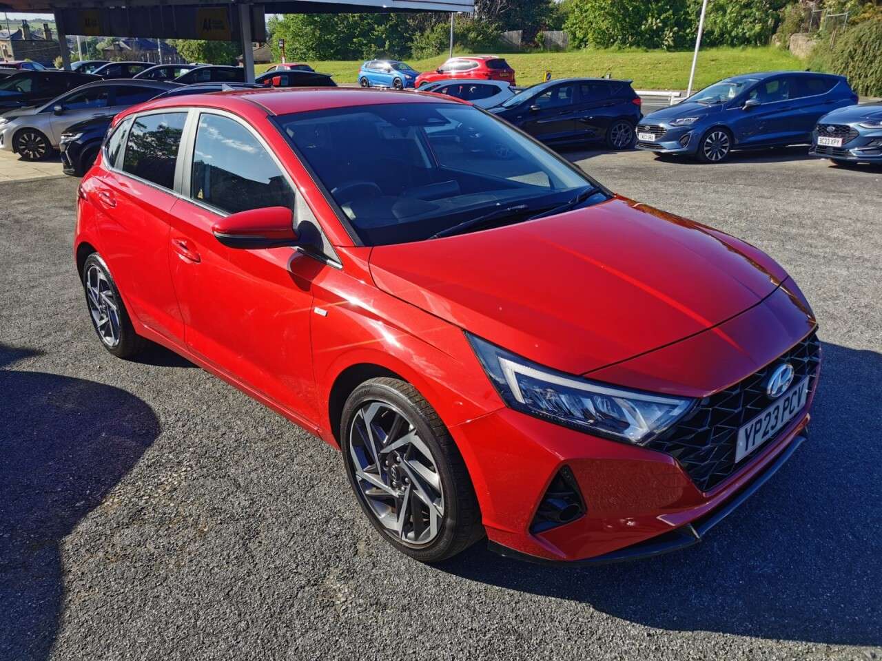 A 2023 HYUNDAI I20 1.0 T-GDi MHEV Premium Hatchback 5dr Petrol Hybrid Manual Euro 6 (s/s) (100 A 2023 HYUNDAI I20 1.0 T-GDi MHEV Premium Hatchback 5dr Petrol Hybrid Manual Euro 6 (s/s) (100