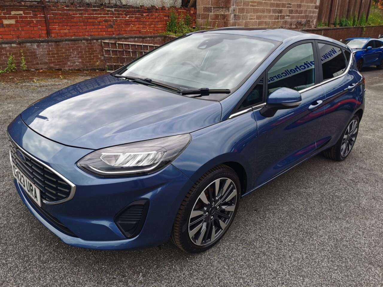 A 2023 FORD FIESTA 1.0T EcoBoost MHEV Titanium X Hatchback 5dr Petrol Hybrid Manual Euro 6 (s/ A 2023 FORD FIESTA 1.0T EcoBoost MHEV Titanium X Hatchback 5dr Petrol Hybrid Manual Euro 6 (s/