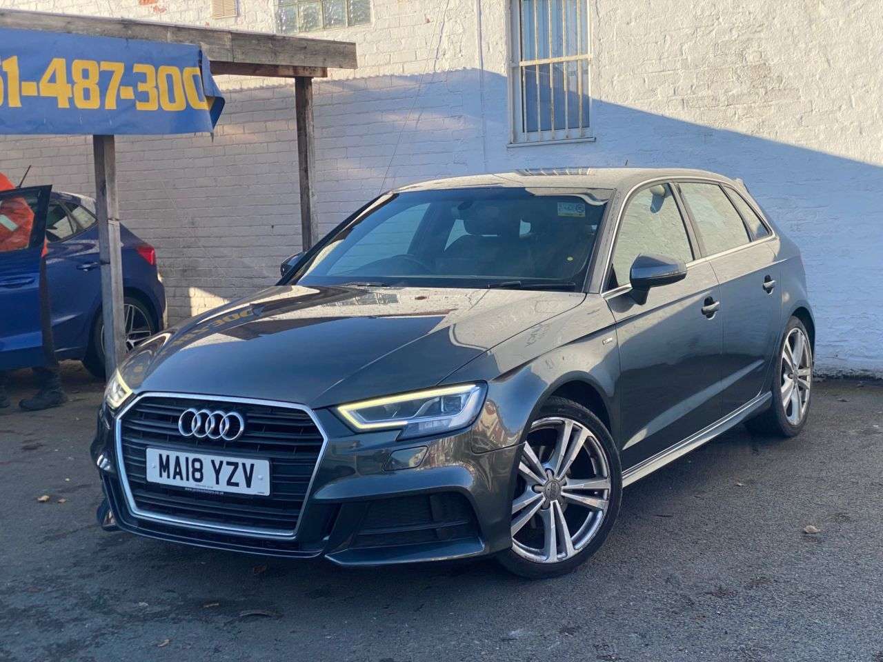 A 2018 AUDI A3 1.5 TFSI CoD S line Sportback 5dr Petrol Manual Euro 6 (s/s) (150 ps) 128 P A 2018 AUDI A3 1.5 TFSI CoD S line Sportback 5dr Petrol Manual Euro 6 (s/s) (150 ps) 128 P