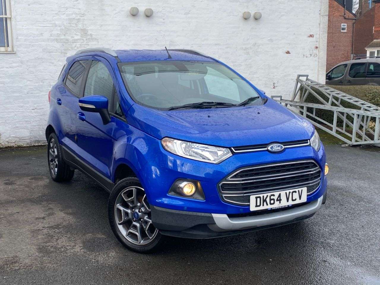 A 2014 FORD ECOSPORT 1.0T EcoBoost Titanium SUV 5dr Petrol Manual 2WD Euro 5 (s/s) (125 ps) LOW A 2014 FORD ECOSPORT 1.0T EcoBoost Titanium SUV 5dr Petrol Manual 2WD Euro 5 (s/s) (125 ps) LOW