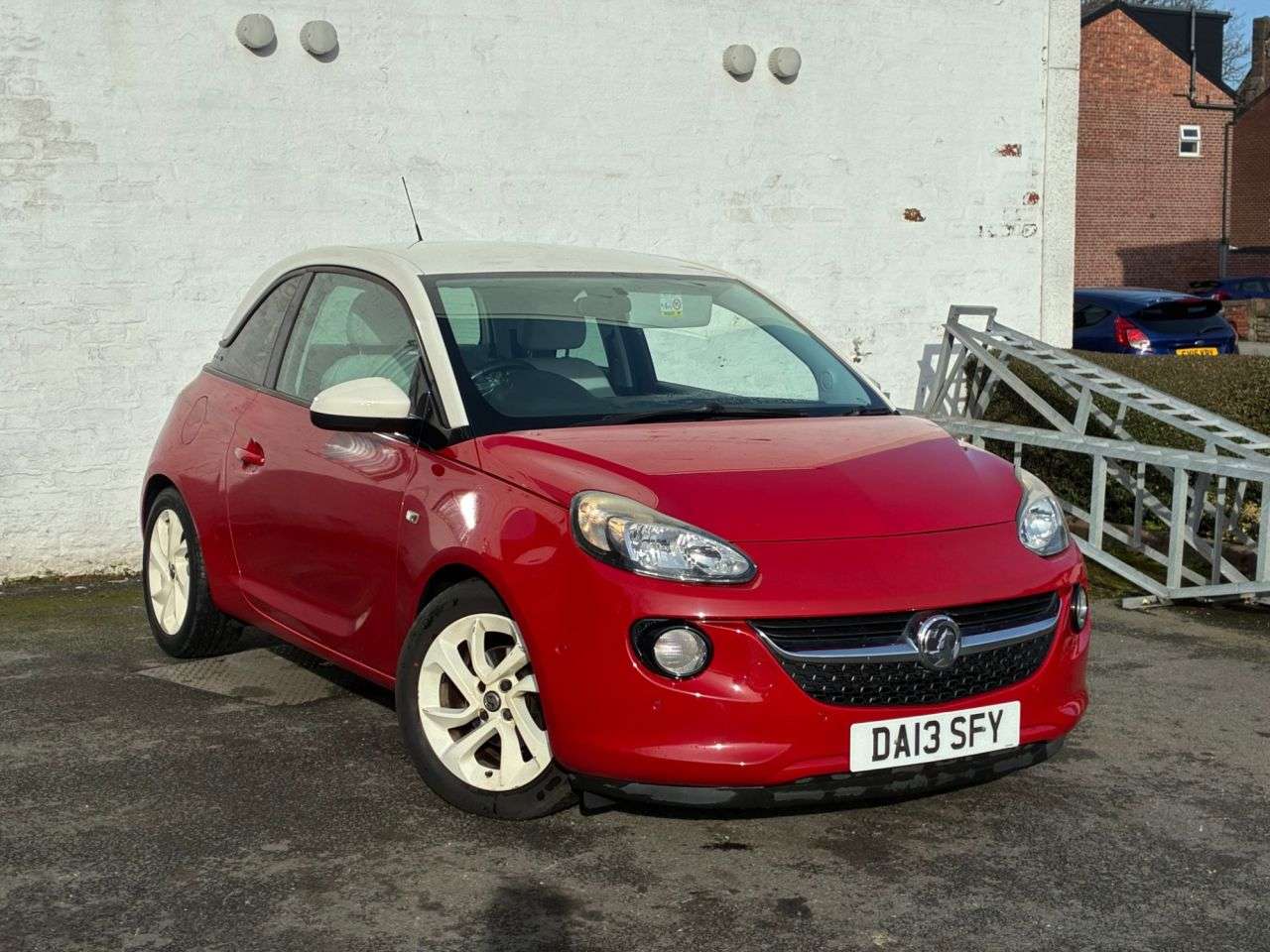 A 2013 VAUXHALL ADAM 1.4 ecoFLEX 16v JAM Hatchback 3dr Petrol Manual Euro 5 (s/s) (87 ps) FULL S A 2013 VAUXHALL ADAM 1.4 ecoFLEX 16v JAM Hatchback 3dr Petrol Manual Euro 5 (s/s) (87 ps) FULL S
