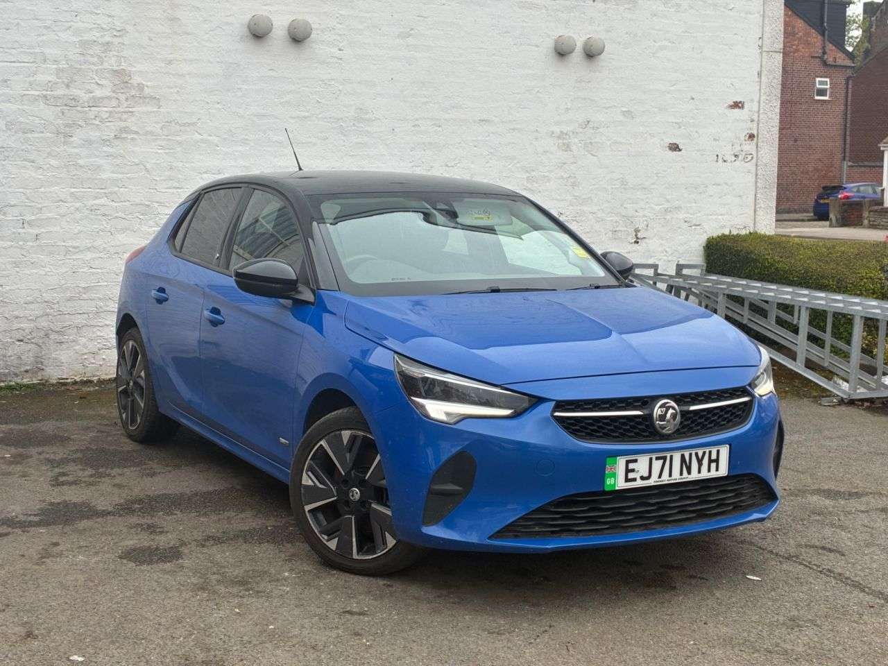 A 2021 VAUXHALL CORSA ELECTRIC 50kWh Griffin Hatchback 5dr Electric Auto (7.4Kw Charger) (136 ps) COMPREHE A 2021 VAUXHALL CORSA ELECTRIC 50kWh Griffin Hatchback 5dr Electric Auto (7.4Kw Charger) (136 ps) COMPREHE