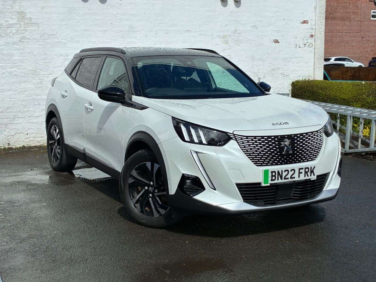 A 2022 PEUGEOT E-2008 50kWh GT SUV 5dr Electric Auto (7kW Charger) (136 ps) COMPREHENSIVE SERVICE A 2022 PEUGEOT E-2008 50kWh GT SUV 5dr Electric Auto (7kW Charger) (136 ps) COMPREHENSIVE SERVICE