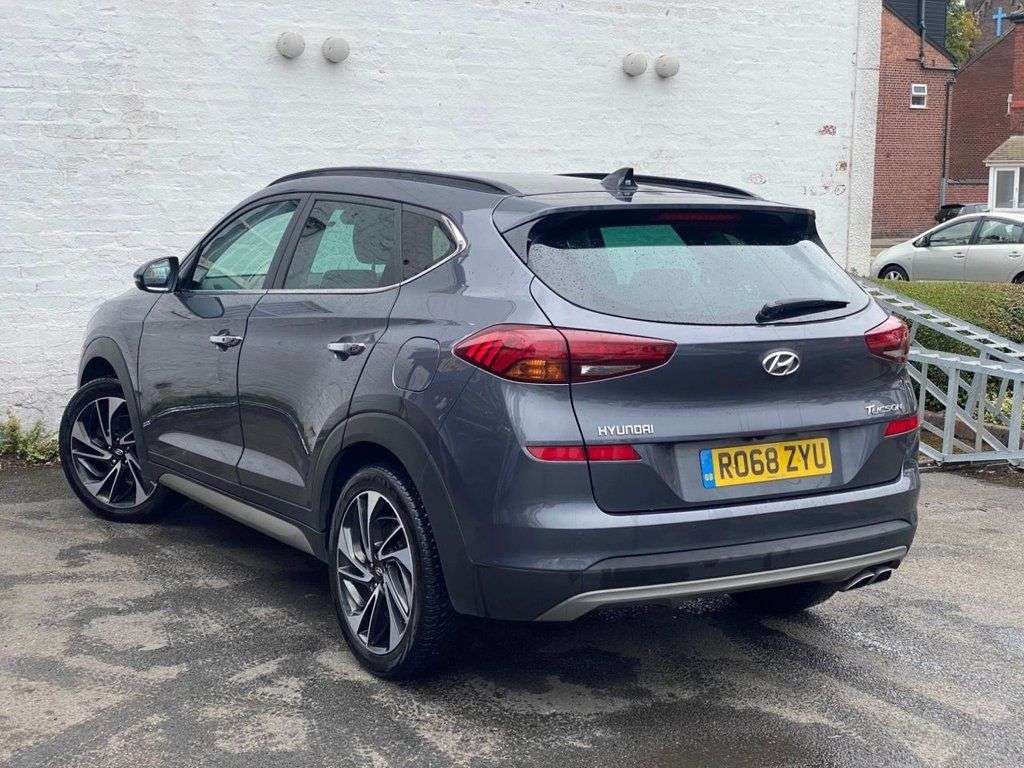 A 2018 HYUNDAI TUCSON 1.6 T-GDi Premium SE SUV 5dr Petrol DCT Euro 6 (s/s) (177 ps) COMPREHENSIVE A 2018 HYUNDAI TUCSON 1.6 T-GDi Premium SE SUV 5dr Petrol DCT Euro 6 (s/s) (177 ps) COMPREHENSIVE