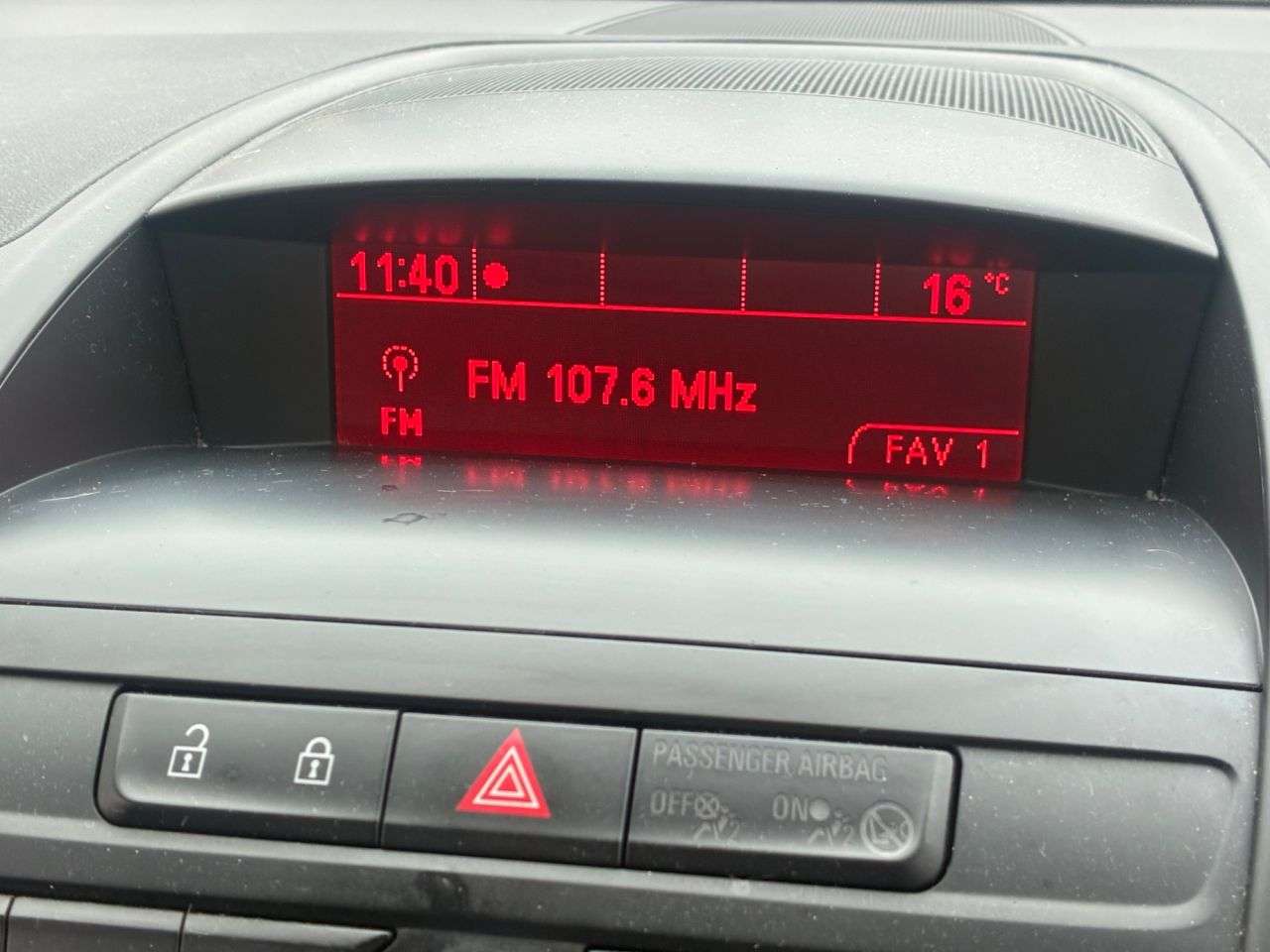 2014 VAUXHALL ZAFIRA TOURER 2014 VAUXHALL ZAFIRA TOURER