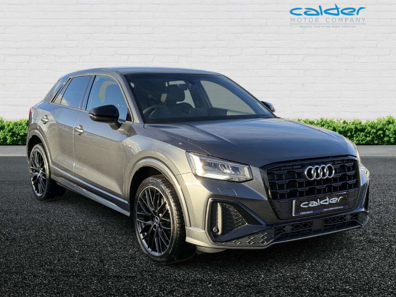 A 2021 AUDI Q2 1.0 TFSI 30 Black Edition SUV 5dr Petrol Manual Euro 6 (s/s) (110 ps) STUNN A 2021 AUDI Q2 1.0 TFSI 30 Black Edition SUV 5dr Petrol Manual Euro 6 (s/s) (110 ps) STUNN