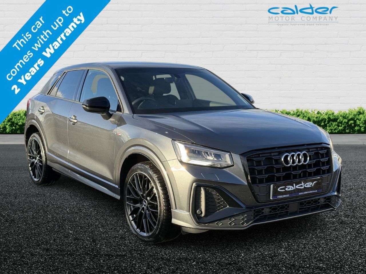 A 2021 AUDI Q2 1.0 TFSI 30 Black Edition SUV 5dr Petrol Manual Euro 6 (s/s) (110 ps) STUNN A 2021 AUDI Q2 1.0 TFSI 30 Black Edition SUV 5dr Petrol Manual Euro 6 (s/s) (110 ps) STUNN