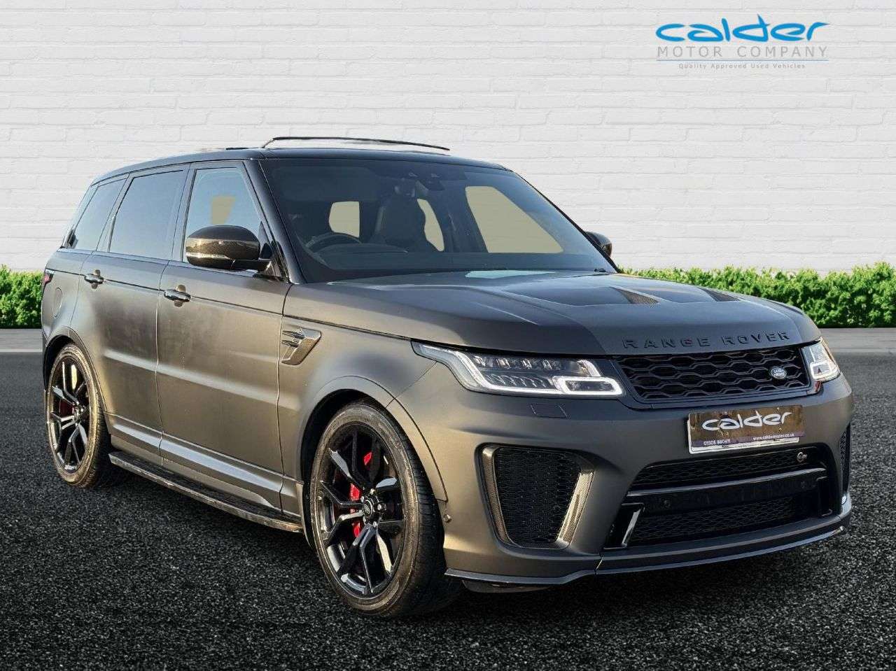 A 2022 LAND ROVER RANGE ROVER SPORT 5.0 P575 V8 GPF SVR SUV 5dr Petrol Auto 4WD Euro 6 (s/s) (575 ps) PANROOF+2 A 2022 LAND ROVER RANGE ROVER SPORT 5.0 P575 V8 GPF SVR SUV 5dr Petrol Auto 4WD Euro 6 (s/s) (575 ps) PANROOF+2