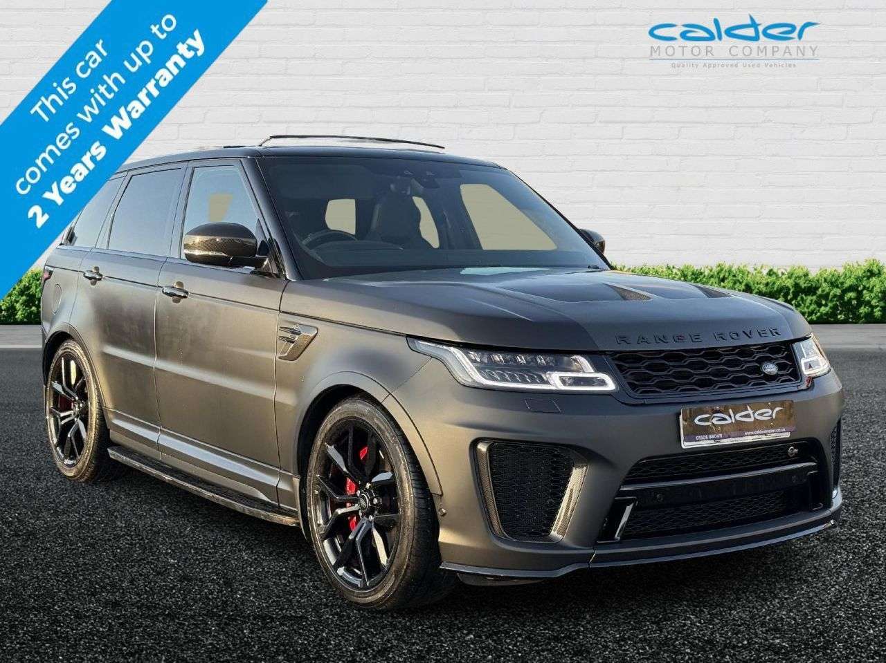 A 2022 LAND ROVER RANGE ROVER SPORT 5.0 P575 V8 GPF SVR SUV 5dr Petrol Auto 4WD Euro 6 (s/s) (575 ps) PANROOF+2 A 2022 LAND ROVER RANGE ROVER SPORT 5.0 P575 V8 GPF SVR SUV 5dr Petrol Auto 4WD Euro 6 (s/s) (575 ps) PANROOF+2