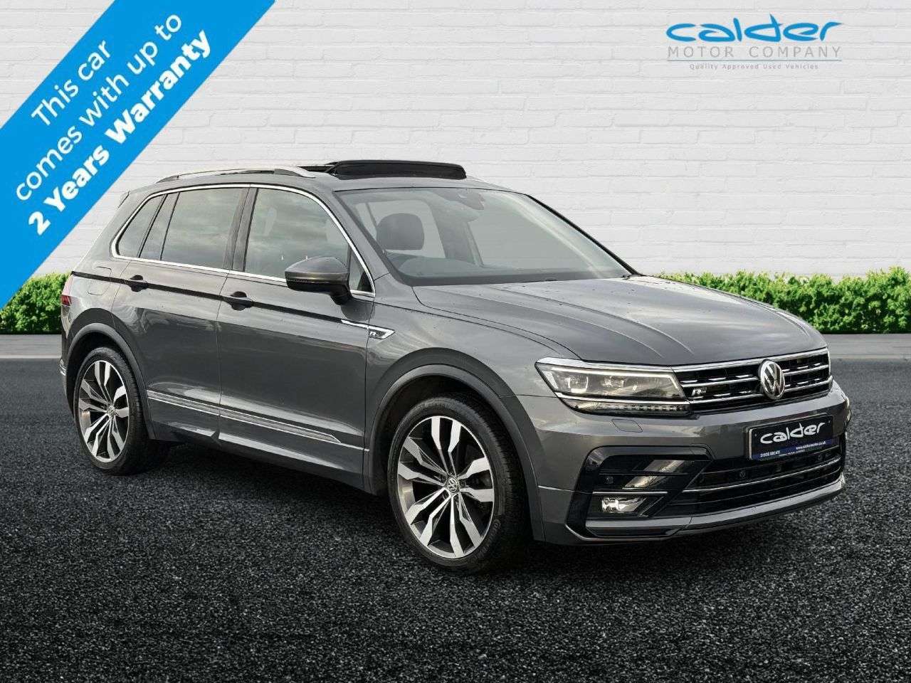 A 2017 VOLKSWAGEN TIGUAN 2.0 TDI R-Line SUV 5dr Diesel Manual 4Motion Euro 6 (s/s) (150 ps) PANROOF+ A 2017 VOLKSWAGEN TIGUAN 2.0 TDI R-Line SUV 5dr Diesel Manual 4Motion Euro 6 (s/s) (150 ps) PANROOF+
