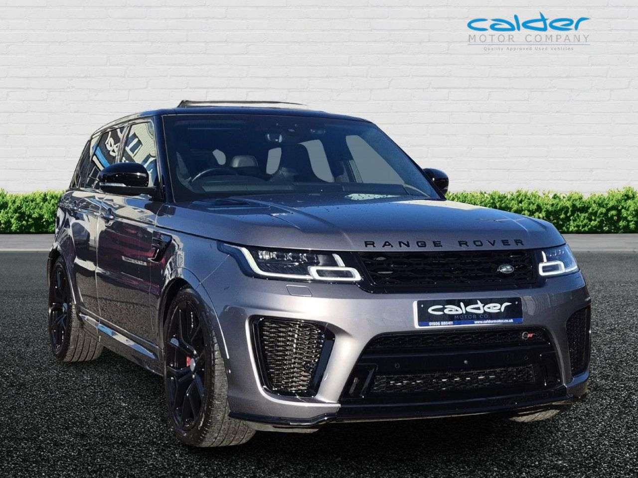 A 2021 LAND ROVER RANGE ROVER SPORT 5.0 P575 V8 GPF SVR SUV 5dr Petrol Auto 4WD Euro 6 (s/s) (575 ps) PANROOF+2 A 2021 LAND ROVER RANGE ROVER SPORT 5.0 P575 V8 GPF SVR SUV 5dr Petrol Auto 4WD Euro 6 (s/s) (575 ps) PANROOF+2